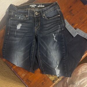 Denizen from Levi's Distressed Indigo Boyfriend Jeans